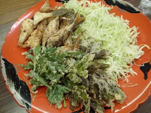 山菜の天ぷら