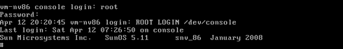 rootでログイン